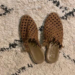FREE PEOPLE LEATHER LOAFER